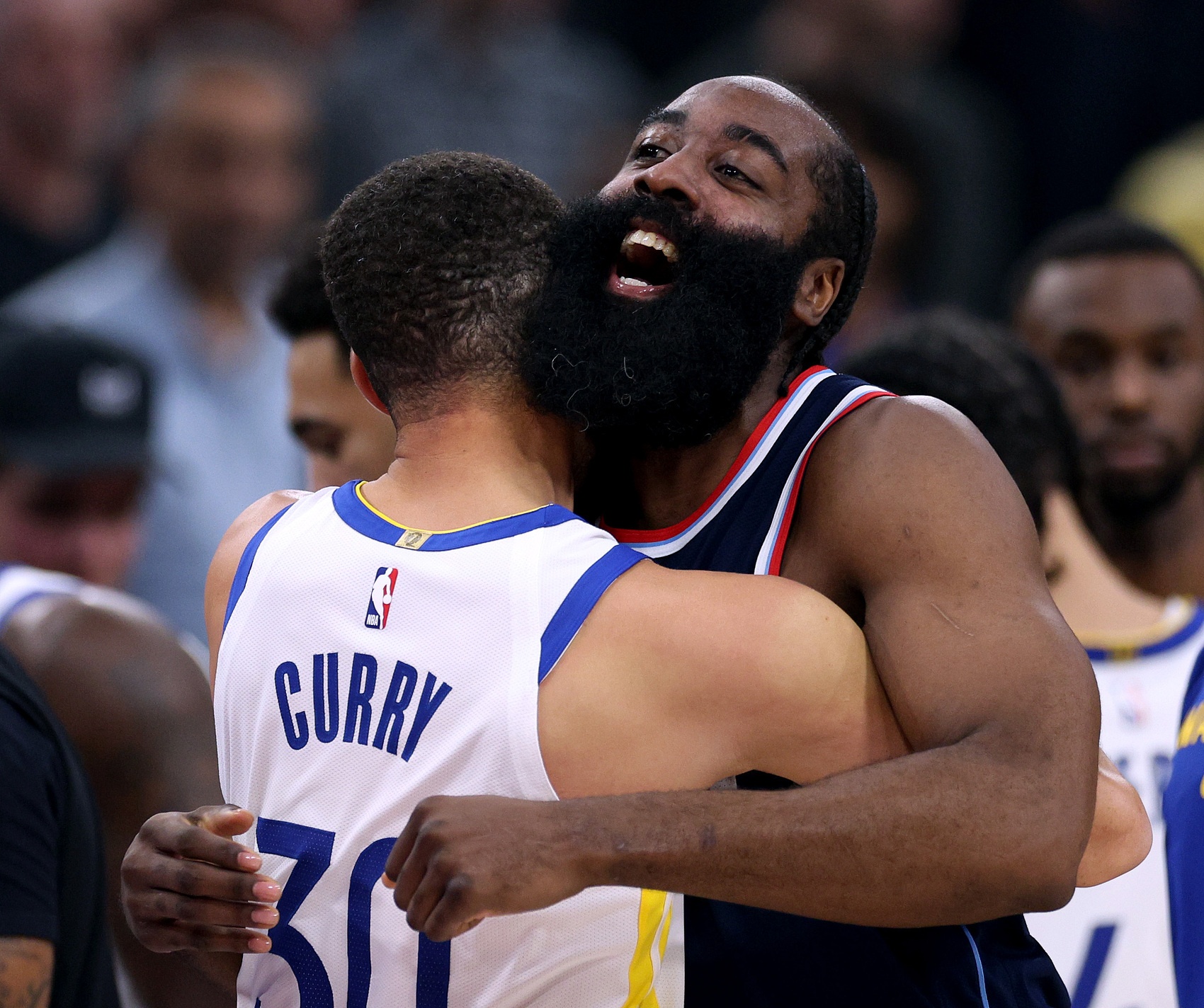  諸神黃昏！庫里哈登先后50+ NBA歷史首次兩名35歲以上球員轟50+！